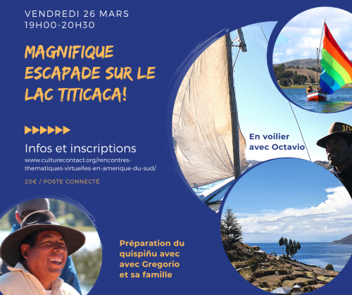 Rencontre virtuelle sur le lac Titicaca